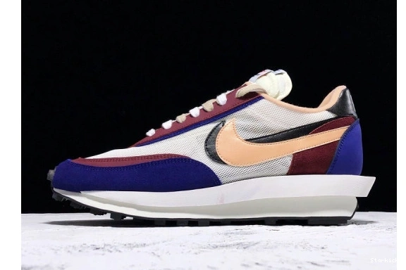 LD White sacai Nike BV0073-700 Blue Waffle 0819